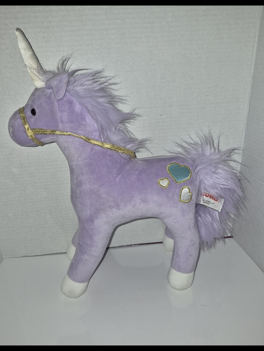 Gund Bluebell Purple Unicorn Plush Toy
